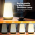 LED Night Light Touch Lamp - Smart Touch Cordless Rechargeable Lamp for Bedroom Night Stand with Remote Control | Portable Night Lights for Adults...