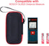 co2CREA Hard Travel Case Replacement for Bosch GLM 20 Compact Blaze 65' Distance Measure (Black Case + Inside Blue + Red Zipper)...