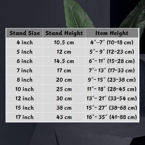 (4 pack)Iron Display Stand, Black Iron Easel Plate Display Photo Holder Stand, Displays Picture Frames, Decorative Plates, Tablets and Art 4 Inch...