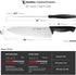 Cuisine Pro 12-Inch Chef Knife – NSF Certified High Carbon Stainless Steel Blade – Extra-Wide Razor-Sharp Edge – Ergonomic Non-Slip Handle – Dishw...