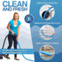 Dryer Vent Cleaner Kit Dryer Lint Vacuum Attachment with Stretch Universal Connector, Dryer Vent Cleaning Tool Vacuum Hose Lint Remover, Blue...