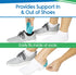 Heavy Duty Heel Cups for Heel Pain Relief & Support - Gel Cushion Shoe Inserts for Severs Disease & Plantar Fasciitis - Strong Honeycomb Pad for W...