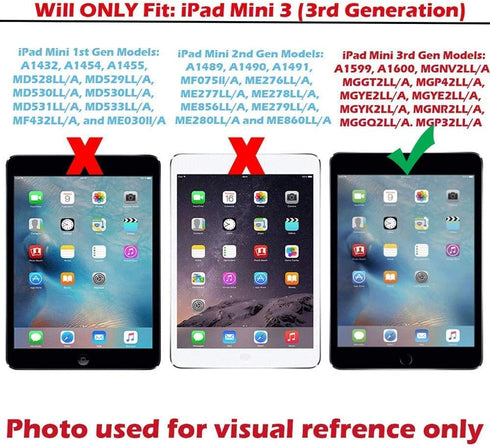 White Replacement 7.9" Touch Screen Digitizer Glass for IPAD Mini 3 3rd Genreation A1599 A1600 IC Connector Without Home Button Repair Kit...