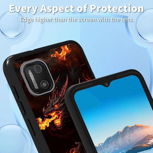 for Cloud Mobile Stratus C7 Soft TPU Case,Slim Cover for Cloud Stratus C7 ScratchProof Shockproof Back Protective,Anti-Drop Protective Case for Cl...