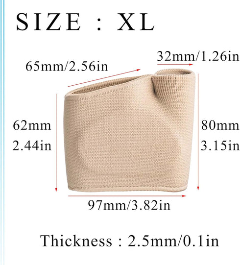 2Pairs Metatarsal Pads for Women Men Gel Sleeves Forefoot Cushion Pads Fabric Metatarsal Sleeve Pads with Gel Pads Ball of Soft Forefoot Cushions ...