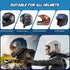 Y102X Helmet Talk Motorcycle Helmet Headset, Wireless Helmet Intercom for 2 People to Talk, with CVC Noise Reduction Music Control Response, Bluet...