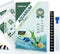 9 in 1 Aquarium Test Kit for Freshwater and Saltwater - 100 Aquarium Test Strips with Test Tube & Thermometer - Fast & Accurate Water Testing Stri...
