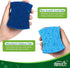 HOMEXCEL Scrub Kitchen Sponges 12 Pack, Non-Scratch Dish Sponges for Cleaning, Dual Sided Dish Sponge for Washing Dishes, Cellulose Sponges Safe o...
