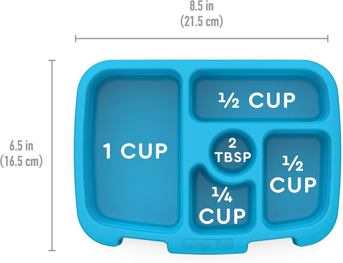Bentgo® Kids Prints Tray with Transparent Cover - Reusable, BPA-Free, 5-Compartment Meal Prep Container with Built-In Portion Control for Healthy ...