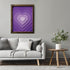 Posterizer 1 pcs-minimalistic purple girly aesthetic heart wall decor-Girls room art-Inspirational Women's Art-Gifts for Women-Gift for Girls, Tee...