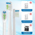 6 Pack Replacement Replacement Brush Heads for Waterpik Sonic Fusion Flossing Toothbrush Compatible with Sonic Fusion SF01/SF02 and Sonic Fusion 2...