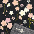 HAMAMONYO Furoshiki(20 in.) 'Weeping Cherry at Night'...