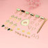 Cute Desk Accessories,This Office Supplies for Women Package Comes with Ballpoint Pens,Paper Clips,Note Paper,Thumbtacks,Binders,and Schools Can A...
