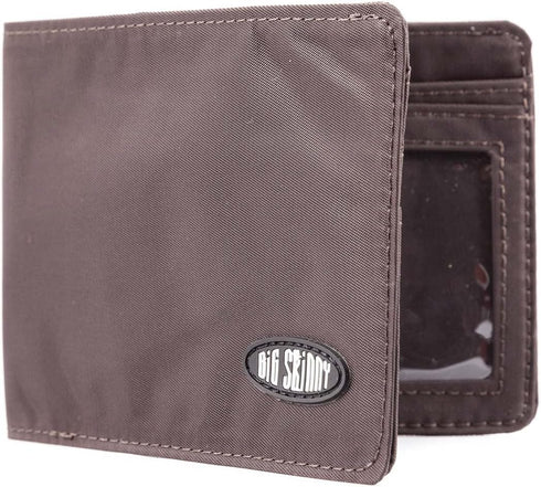 Big Skinny Men's Bifold Slim Wallet, holds up to 25 Cards...