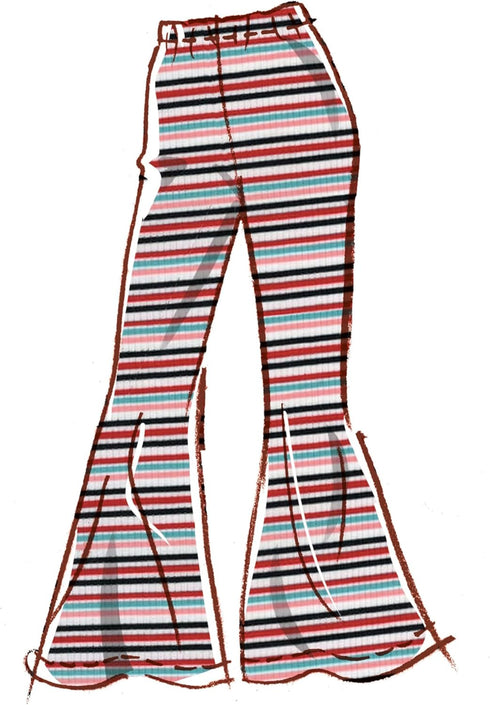 McCall's Children's and Girls' Knit Top, Dresses and Pants Sewing Pattern Kit, Design Code M8353, Sizes 7-8-10-12-14...