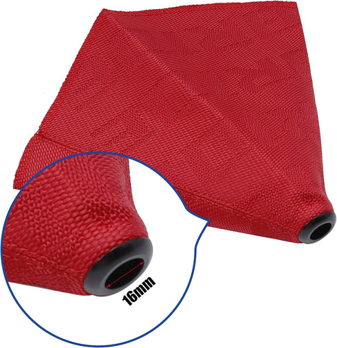 Car Shift Boot Cover, Manual/Auto Shift Knob Boot Dust Cover(Red)...