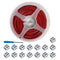 15Pack erless LED Strip Connectors 2pin with 32.8ft Wire, Tighten Screw Terminal Blocks 2 Pin 10mm Connector with Screwdriver Wire to LED Tape Con...