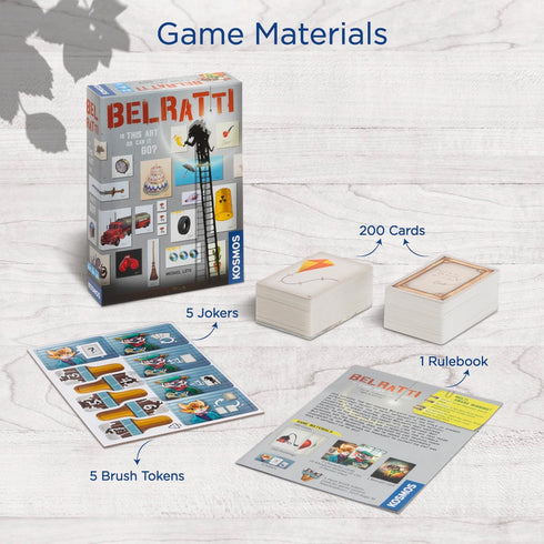 Thames & Kosmos Belratti | Party Game | Family Game | 3-7 Players | Ages 8+ | Picture Game...