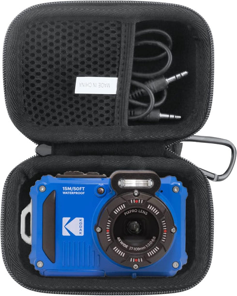 JINMEI Hard EVA Carrying Case Compatible with for Kodak PIXPRO WPZ2 Rugged Waterproof Digital Camera Case (black)...