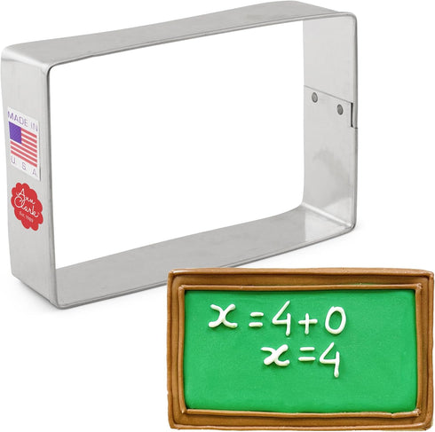 Ann Clark Cookie Cutters Rectangle Cookie Cutter 4" Made in USA...