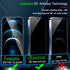 IMBZBK 3 Pack Privacy Screen Protector for iPhone 12 Pro Max Tempered Glass with 3 Pack Camera Lens Protector, Accessories 9H Anti Spy for Apple 1...