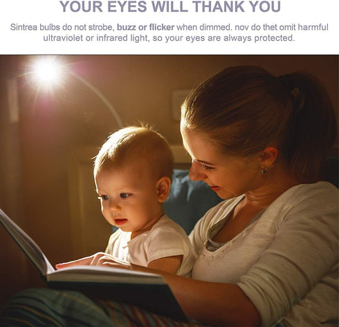 XININSUN T10 Led Bulb, 8W Dimmable Led Tubular Bulbs, 75-100 Watt Equivalent, 2700K Soft Warm White,850lm, Clear Glass, E26 Base Lamp Bulb, for Ca...