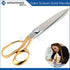OdontoMed2011 Professional Tailor Scissors for Cutting Fabric Heavy Duty Scissors for Leather Cutting Industrial Sharp Sewing Shears for Home Offi...