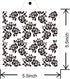 16 Pcs 5.5x5.5in Cookie Stencil Baking Stencils for Royal Icing Cookies, Airbrush Cookies; Sugar Cookie Stencils,Craft Painting Stencil, Stencil G...