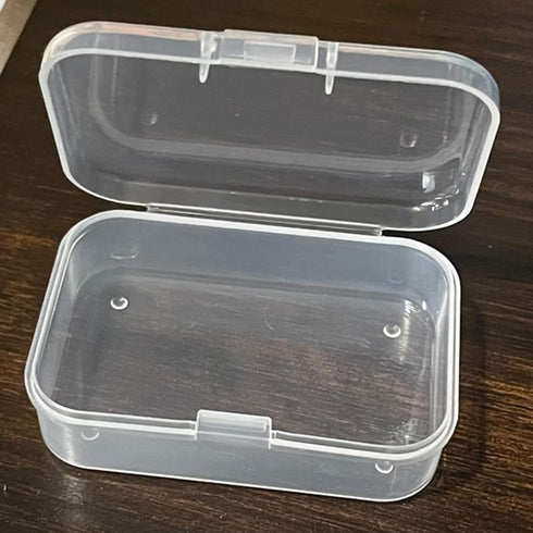 Wotermly 30 Pcs Small Containers Assorted Sizes Small Plastic Containers with Lids Small Mini Clear Plastic Beads Storage Containers Box with Hing...