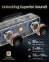 Raymate Bluetooth Speakers, 20W IPX7 Waterproof Speaker Wireless Bluetooth-V5.0, HiFi Stereo Sound, 1000mins Playtime, Portable Speaker for Home, ...