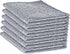 Double Layer Multipurpose Non Scratch Wire Dishcloth, Soft Wire Dishwashing Rag Safe for Non-Stick Cookware, Scrubs & Cleans for Dishes, Sinks, Co...