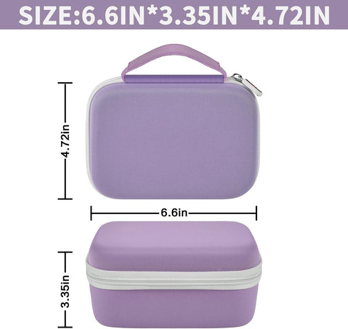 Case Compatible with Phomemo M110 Label Maker - Portable Mini Bluetooth Thermal Label Maker Carrying Storage Bag for Printer Labels, USB Cable and...