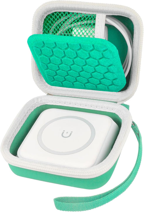 Carrying Case for Iseyyox/for Ucomx Nano 3 in 1 Foldable Magnetic Wireless Charger Dock, Also Holds for Apple MagSafe Duo/for LISEN/for RTOPS Trav...