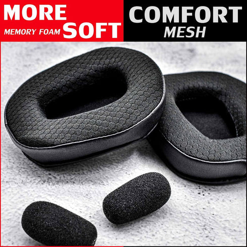 Ear Pads Compatible with B450-XT B550-XT Headset I with Microphone Foam (Cooling Gel Breathable Mesh)...