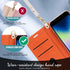 FYY Designed for iPhone SE Case 2022 (3rd Gen) / iPhone SE Case 2020 (2nd Gen) / iPhone 7 Case/iPhone 8 Case, Luxury PU Leather Wallet Phone Case ...