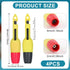 4pcs Wire Piercing Probe Kit, Wire Probe Insulation Piercing Clip Piercing Probes for TP81 Multimeter Wire Piercing Tool for Voltage Voltmeter The...