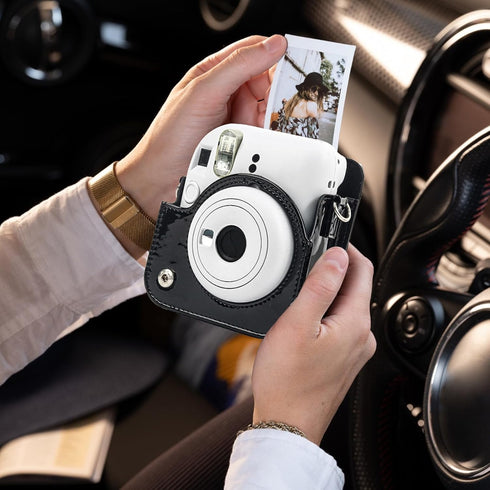 Protective Case for Fujifilm Instax Mini 12 Instant Camera - With Light-sensitive Holes, Lower Right Lens Fit, Specially Designed for Mini 12 Came...