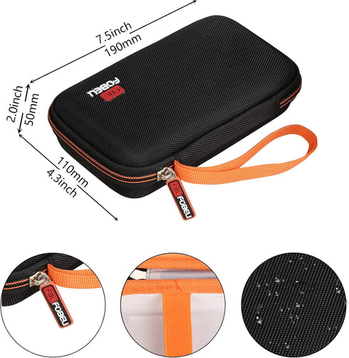 Hard Carrying Case for Calculated Industries 4065 4080 4054 Construction Master Pro Advanced Construction Math Feet-inch-Fraction Calculator, Case...