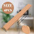 4 Pack Small Bulletin Strip Cork Strip Cork Board Tiles Bulletin Bar Strips for Walls, Adhesive Pin Board for Classroom Memo Office Home Kitchen S...