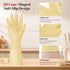 Reusable Kitchen Dishwashing Gloves - 4 Pairs Rubber Household Cleaning Gloves, Flexible and Durable & Non-slip Cleaning Gloves, Great for Kitchen...