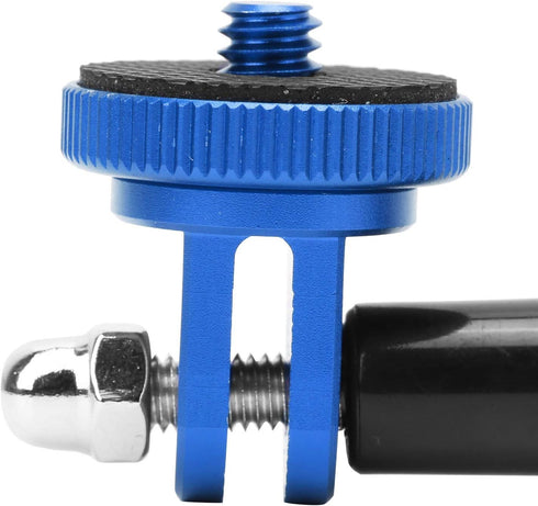 Aluminum Alloy Camera Bracket Mount Adapter Extension Arm for ONE X/X2 (Blue)...