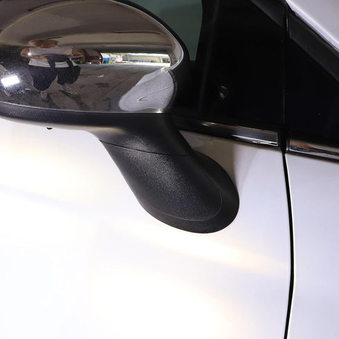 1 Pair Side Mirror Arm Cover,Left/Right Mirror Stem Cap,Fit for Fiat 500/Fiat 500 Convertible/Abarth 595/Abarth 695 735450654 735450655 0735642839...