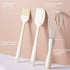 Silicone Spatula Set Food Grade with Pastry Brush and Whisk, Nonstick Cookware High Heat Resistant Seamless Design Kitchen Spatulas for Cooking, B...