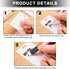 24 Packs Pocket Sized Erasable Notepad Badge Accessory 12 Pieces Mini Whiteboard Clipboard Hangs with Badge Mini Whiteboard Small Dry Erase Board ...
