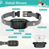 Dog Bark Collar-NOUGAT Rechargeable Smart Anti-Barking Collar, 8 Adjustable Sensitivity Beeping Vibrating Shock Beeps, Anti-Barking Collar for Sma...