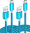 Micro USB Cable 2pack 6ft Android Charger Cord Fast Quick Charging for Samsung 2016 Tab A 7.0 10.1, E 8.0, Kindle Fire Hd Hdx 7 8 10 Tablet, Phone...