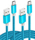 2pack 3.5ft Micro USB Cable Android Fast Charger Power Cord for Samsung S7/S6, Note 5/4, Galaxy J7 J3, Tablet Tab 3 4 S2 A 10.1 9.7 8.0 7.0 S 10.5...