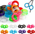 80-Piece Scissors Finger Rings Professional Dog Grooming Scissors Accessories for Dog Hair Cutting, Ergonomic Pet Shear Finger Ring Thumb Inserts ...