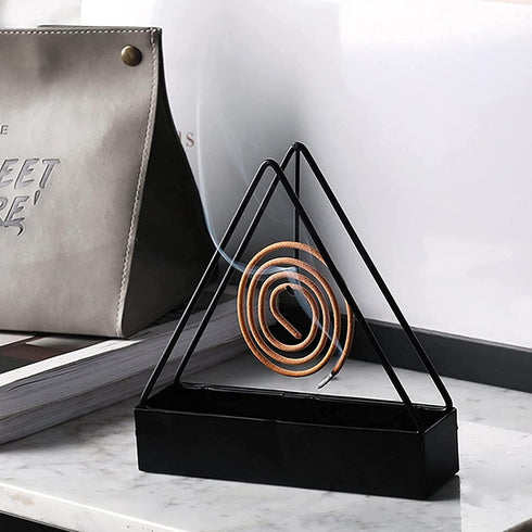 Mosquito Coil Holder, Iron Mosquito Coil Holder (Triangle)...