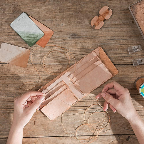 BUTUZE 550Yards Leather Sewing Waxed Thread,150D 55Yards Per Spool Stitching Thread for Craft DIY,Bookbinding,Shoe Repairing,Leather Sewing...